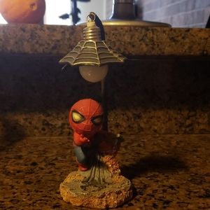 Spiderman statue